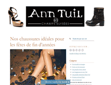 Tablet Screenshot of blog.anntuil.com